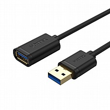 כבל מאריך USB איכותי באורך 1 מטר USB 3.0 Extension Cable 1M