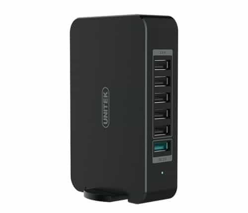 תחנת טעינה חכמה  USB 3.0 6-PORT 65W