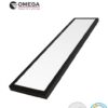 גוף תאורה פאנל עה"ט שחור Super Light 65W
