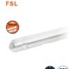 גוף תאורה מוגן מים T8 LED 2x28W מותאם לעבודה בטמפרטורה גבוהה