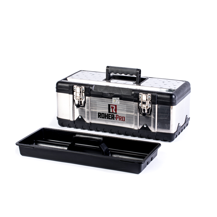 ארגז כלים נירוסטה ROHER "18.5