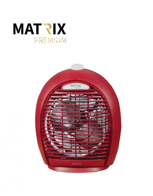 מפזר חום עומד 2200W דגם MATRIX PISA אדום