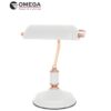 מנורת שולחן וינטיג' מעוצבת קלאופטרה בצבע לבן
