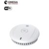 גלאי עשן WIFI 3V חכם - שליטה מלאה מהנייד OMEGA