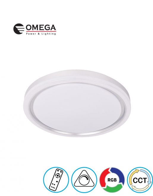 גוף תאורה דגם MYSTERY גוון CCT+RGB כולל שלט