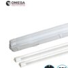 גוף תאורה מוגן מים LED T8 2x20W PRO