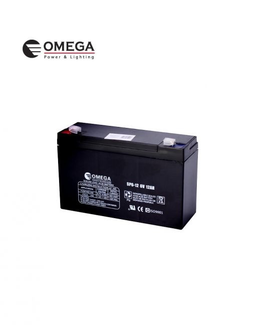 מצבר עופרת OMEGA 6V 12V