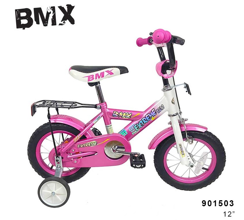 אופני ילדים BMX בגודל 12 אינץ' , צבע כחול