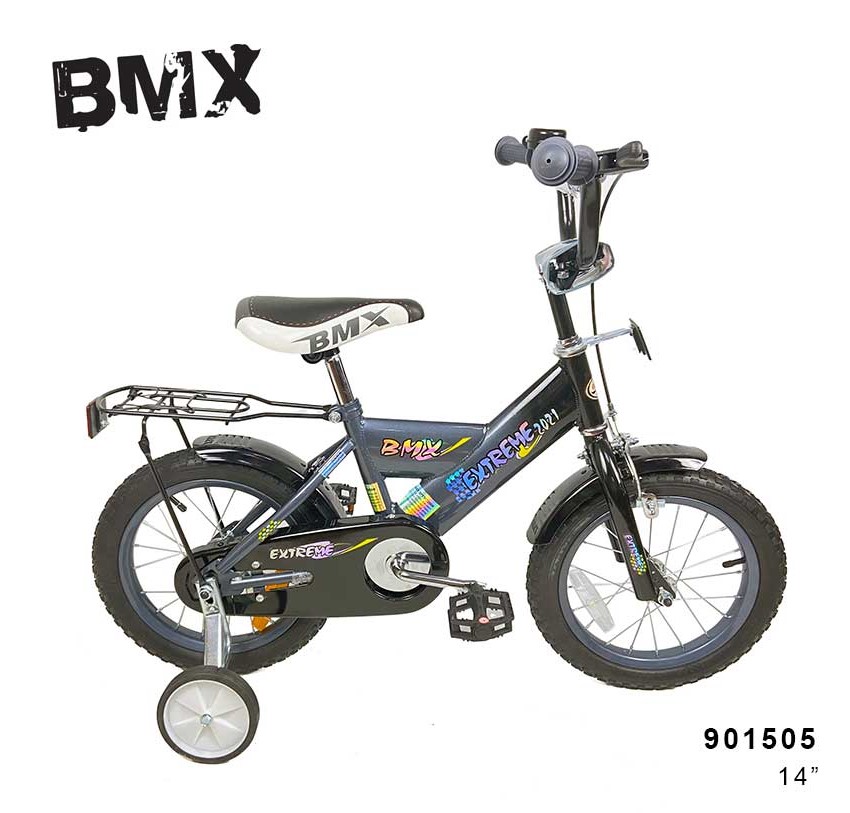 אופני ילדים BMX בגודל 14 אינצ', האופניים מגיעות 86% מורכבות -צבעים לבחירה