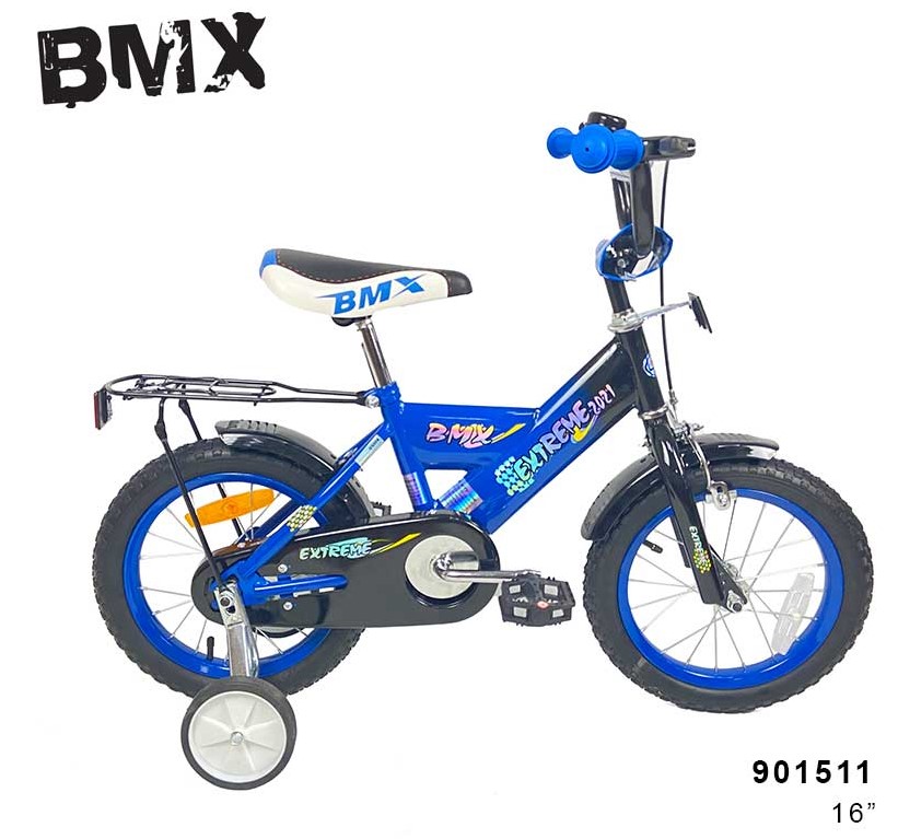 אופני ילדים BMX בגודל 16 אינצ', האופניים מגיעות 86% מורכבות - צבעים לבחירה