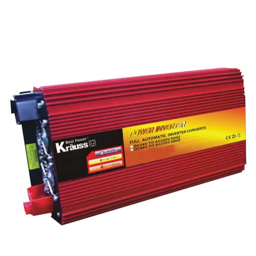 ממיר מתח KRAUSS KR-400W 400W DC 12V/220V ממיר מתח KRAUSS KR-400W 400W DC 12V/220V