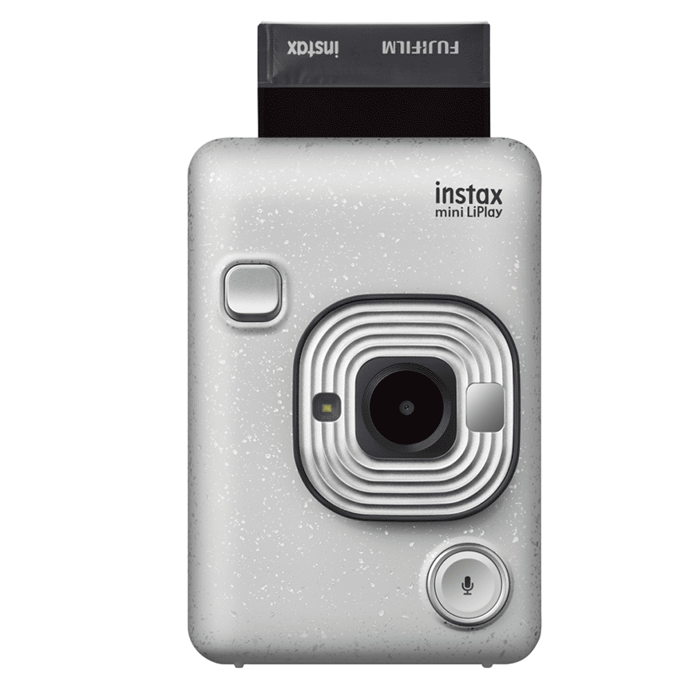 מצלמת פיתוח תמונות מיידי אינסטקס ליפליי INSTAX MINI LiPlay יבואן רשמי! (צבע לבן)