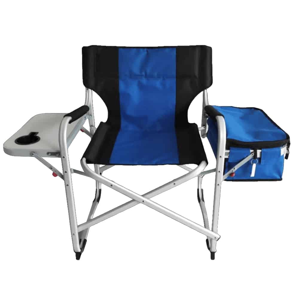 כיסא קמפינג + צידנית Glamp צבע שחור/כחול